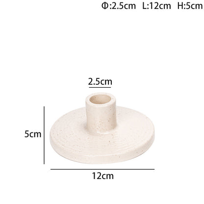 Ceramiczny świecznik
