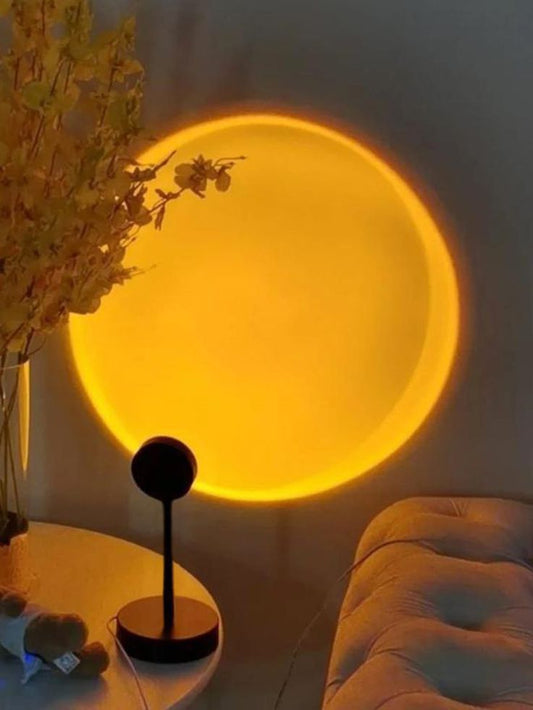 lampa zachód słońca